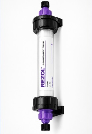 Rezol Chromatography Column - Vertical Configuration